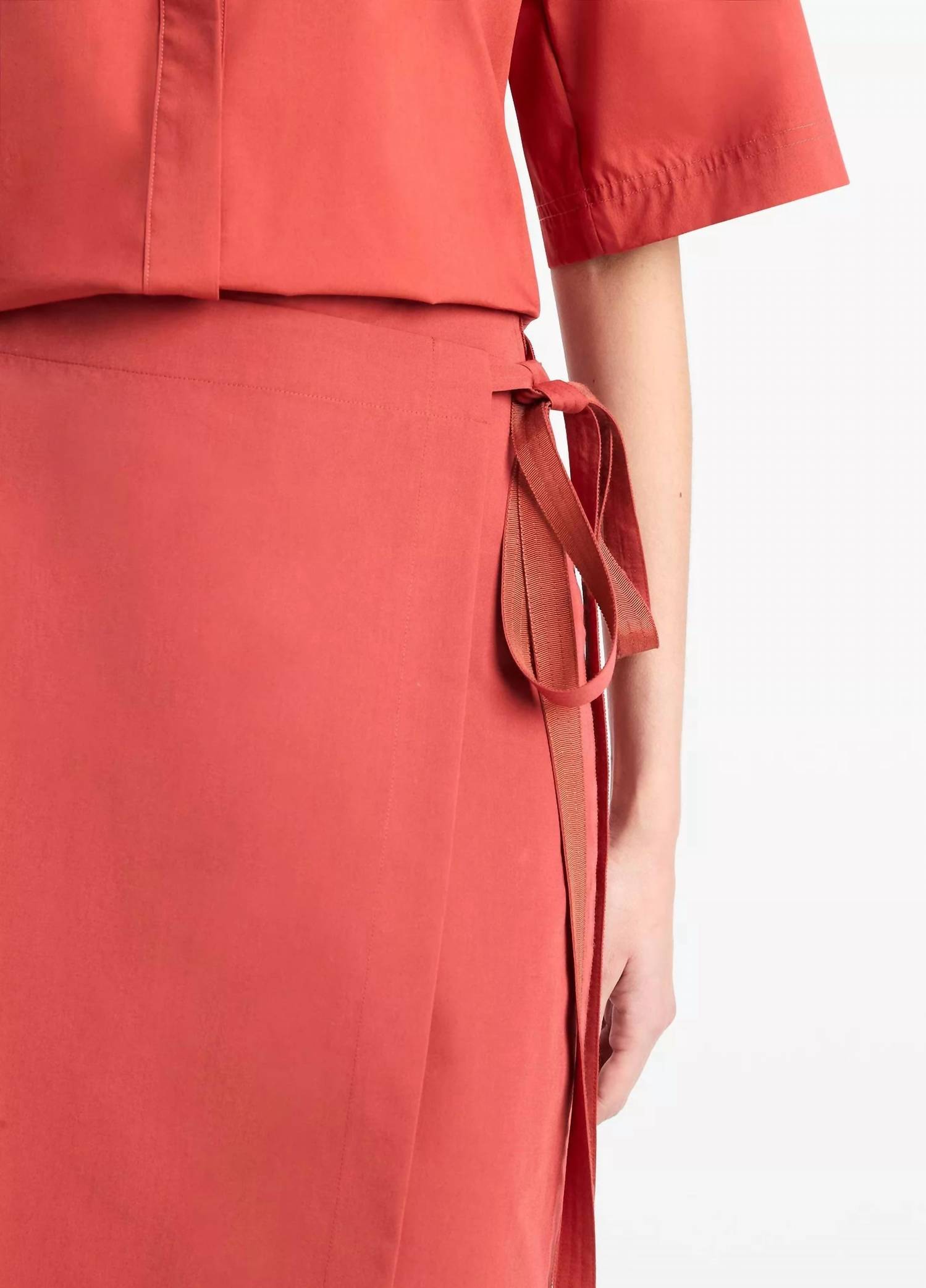Vince - Wrap Straight Skirt