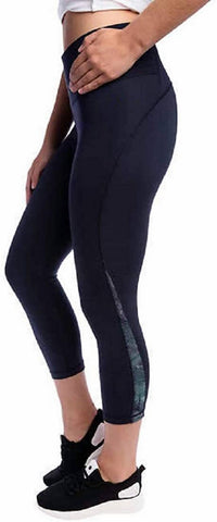 Kirkland Signature - Women's Reflective Crop Active Fitness Wear Leggings