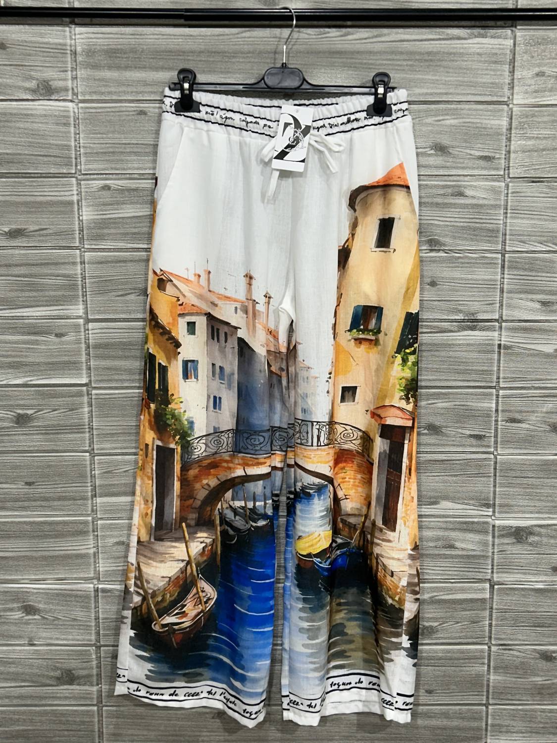 Oz - Women's Italian Wide Leg Pants