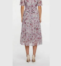 Maggy London - Chiffon Floral Maxi Dress