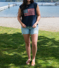 Dreamers - Sequin Flag Sweater