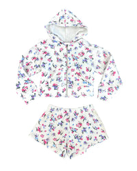 Flowers By Zoe - Girl's Zip Hoodie