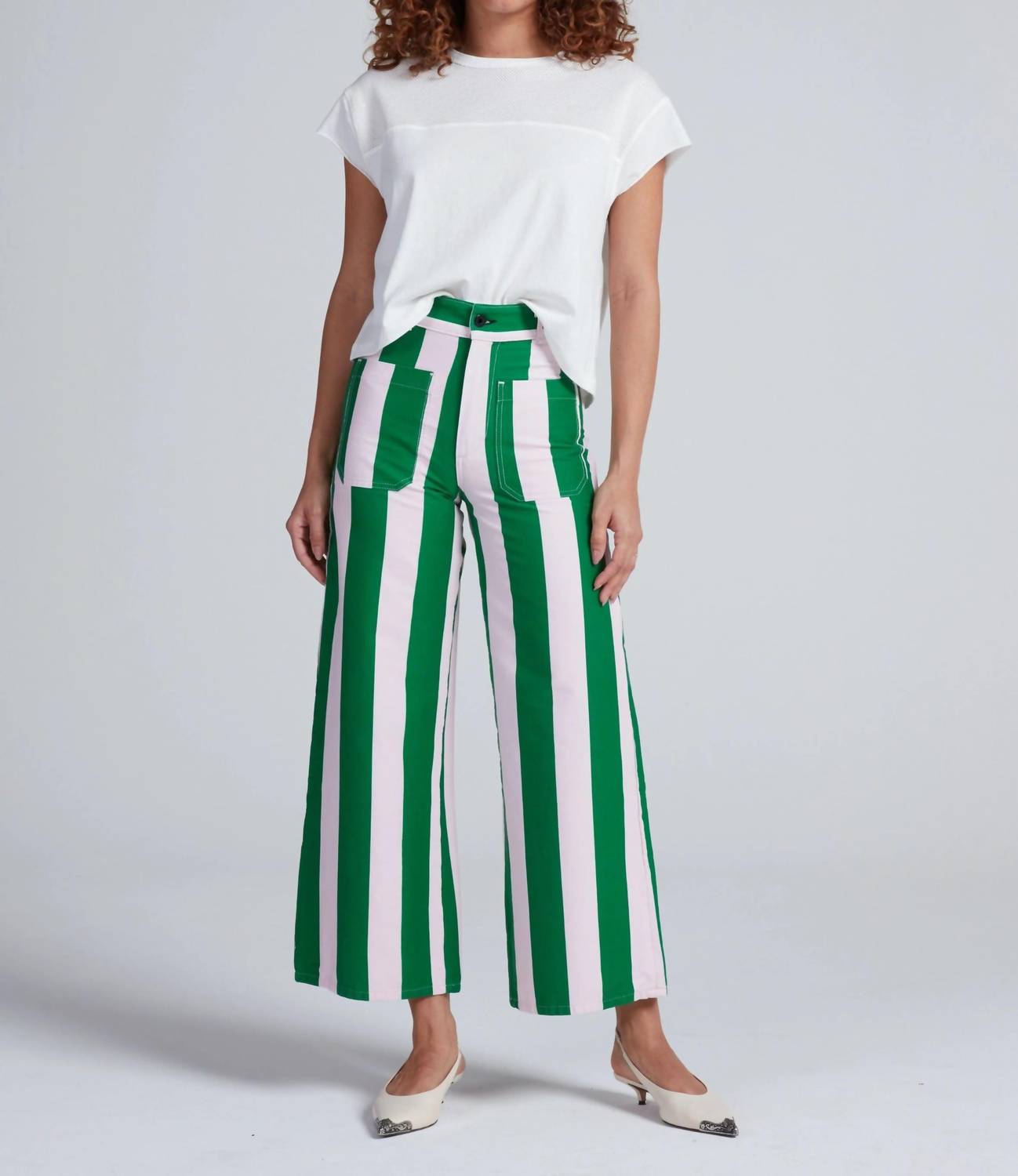 Askk Ny - Cropped Sailor Pant