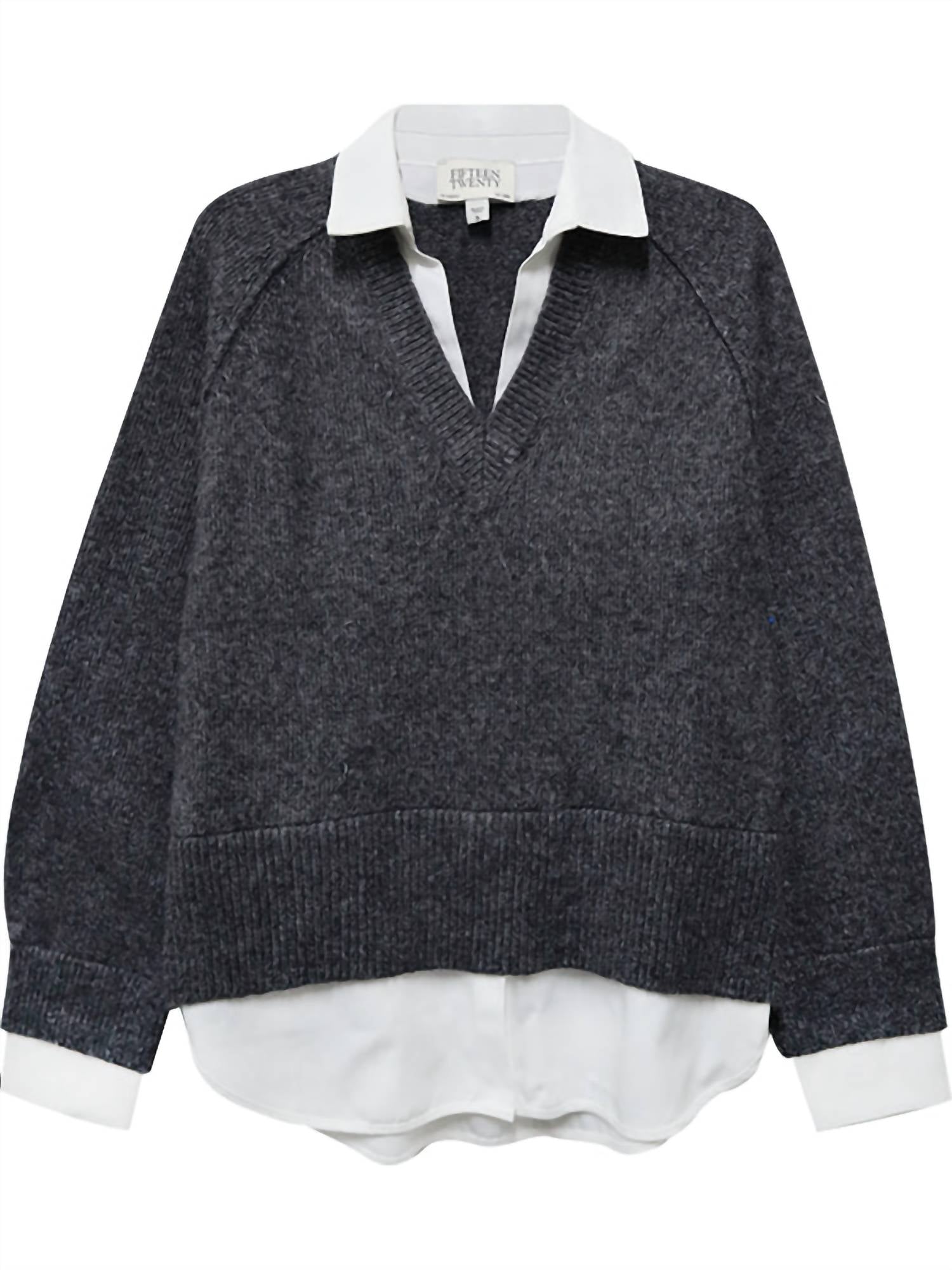 Fifteen Twenty - Mixed Media Sweater
