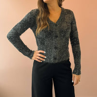 Lucy Paris - Glenn Sequin Cardigan