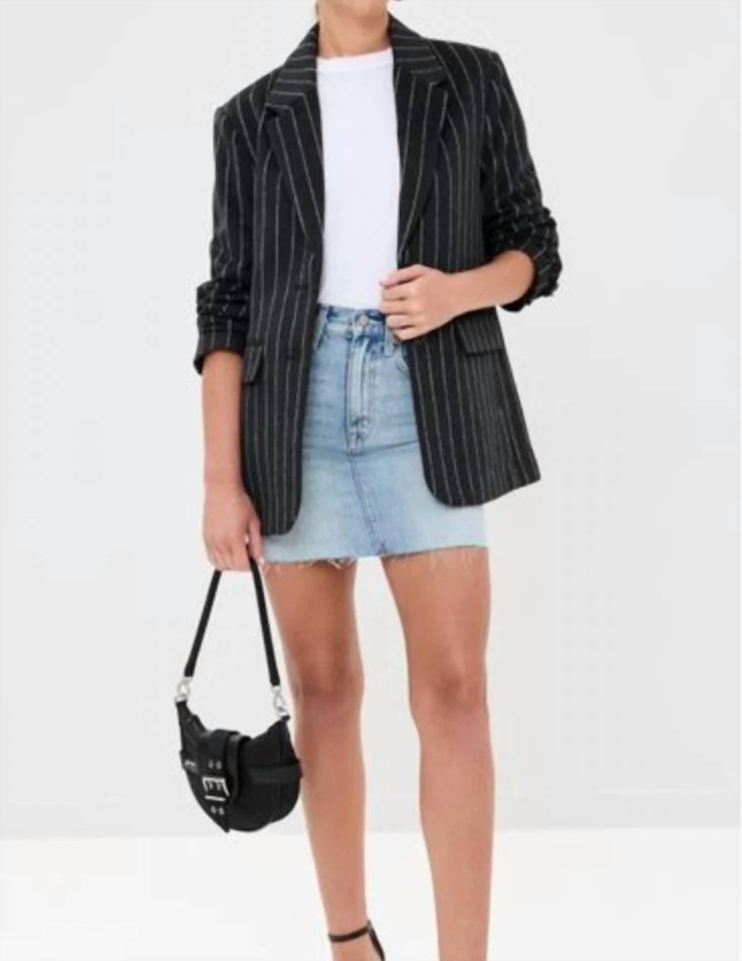 Pistola - Skye High Rise Mini Skirt