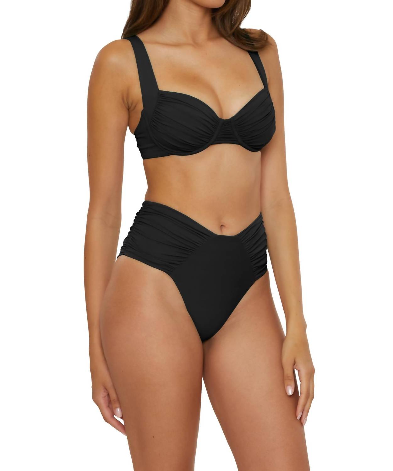 Becca - Shirred Underwire Bikini Top
