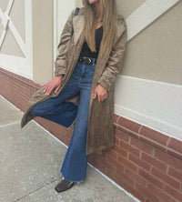 Z Supply - Women's Dorian Suede Trench Coat