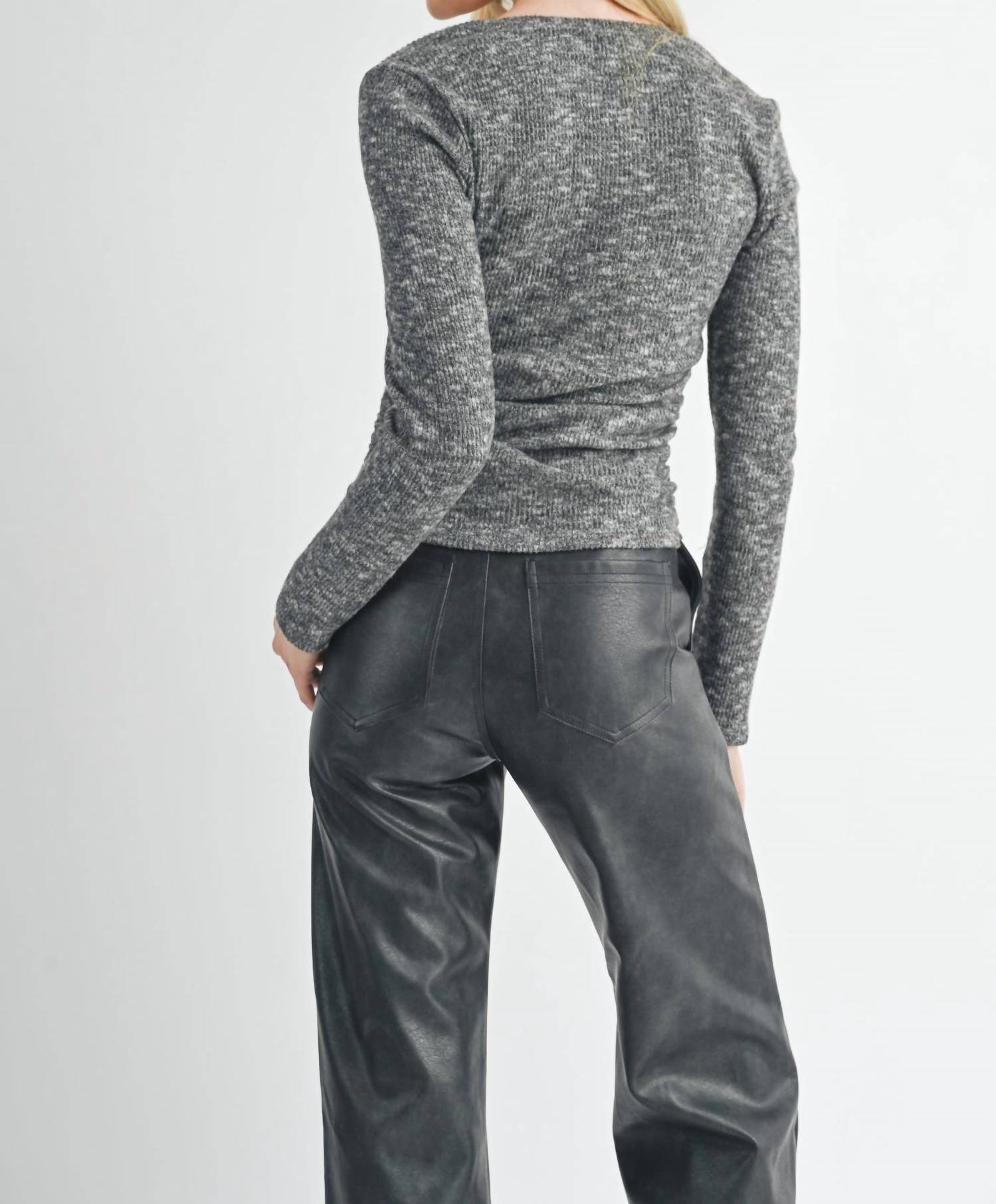 Sage The Label - New Romantics Long Sleeve Ruched Top