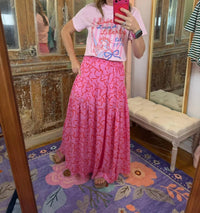 Adrienne - Flirt & Flow Smocked Maxi Skirt