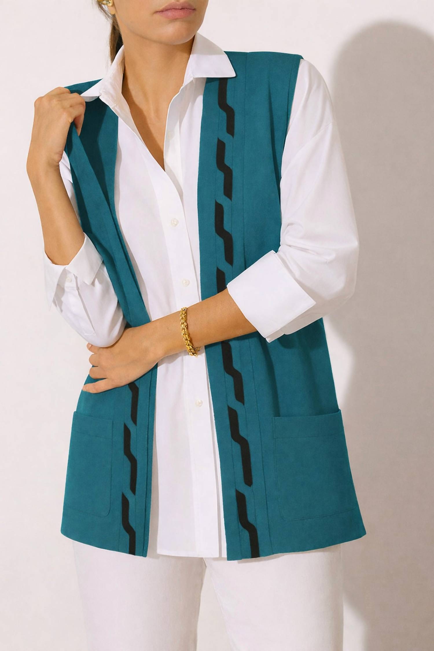J'Envie/Eli - Linz Geometric Vest