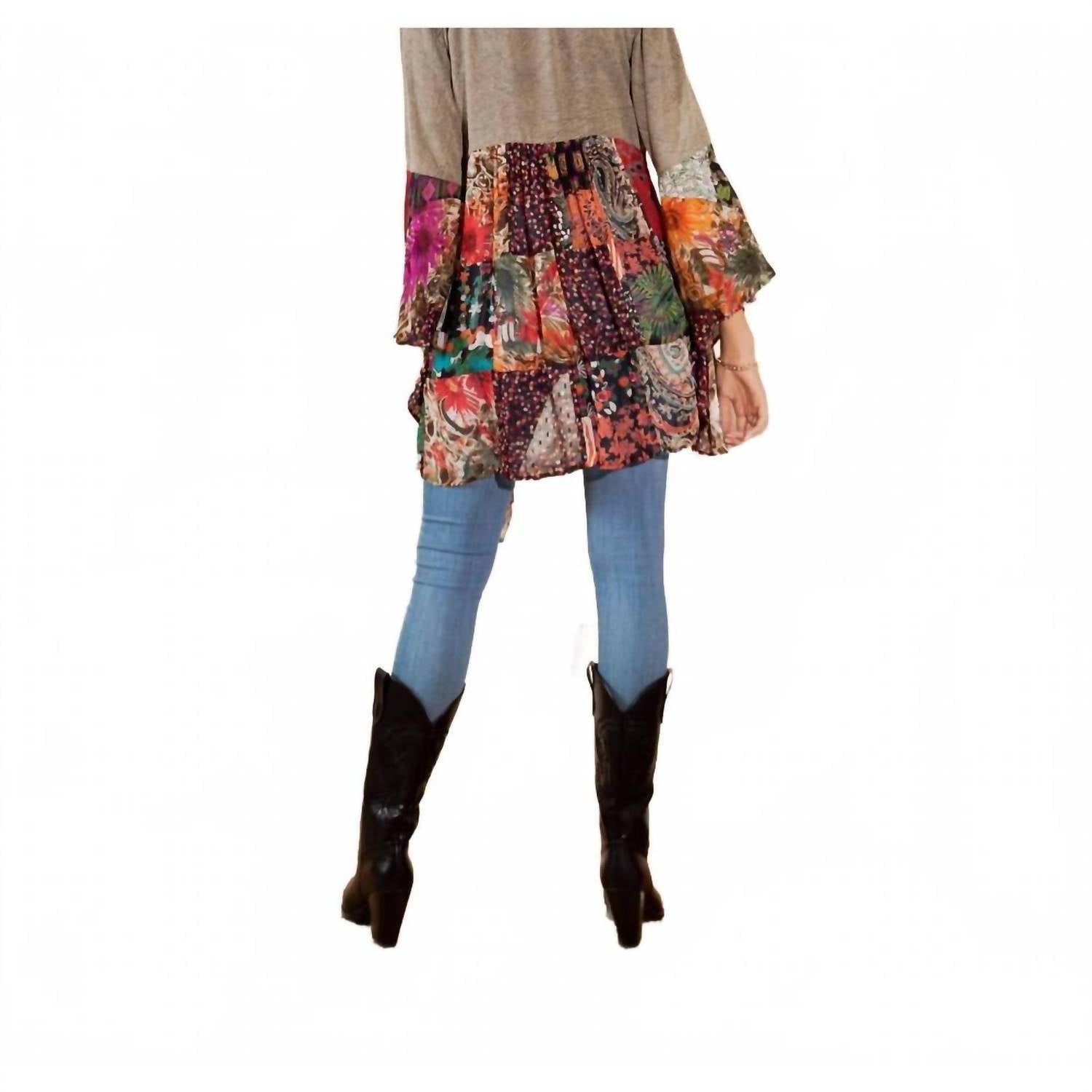 Young Threads - Vintage Bohemian Patchwork Jacket