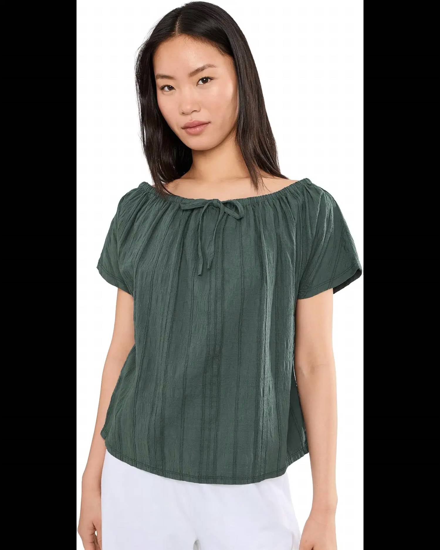 Xcvi - Selda Flutter Sleeve Top