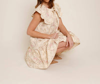 Sofie The Label - Sweetheart Eyelet Drop Waist Dress