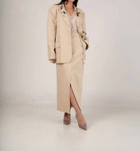 Maxmila - Beige Stara Skirt