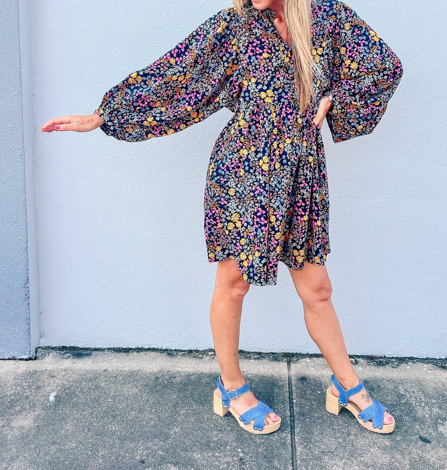 Jodifl - Petal Parade Floral Dress