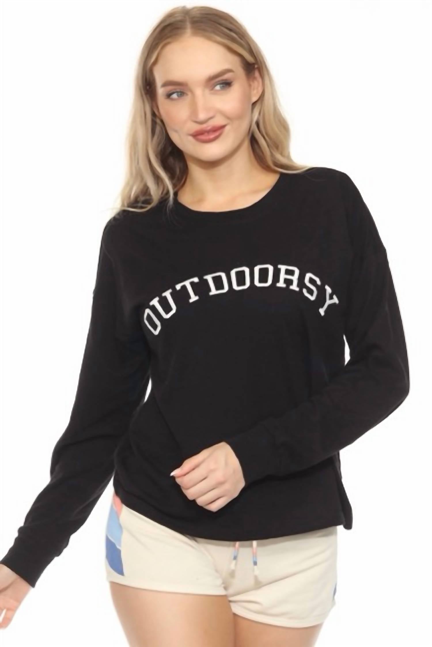 Pj Salvage - Outdoorsy Long Sleeve Top