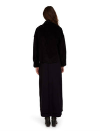 Les Tien - Coopa Oversized Crop Button Up Top