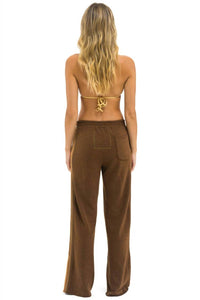 Aviator Nation - Stripe Wide Leg Pocket Sweatpants