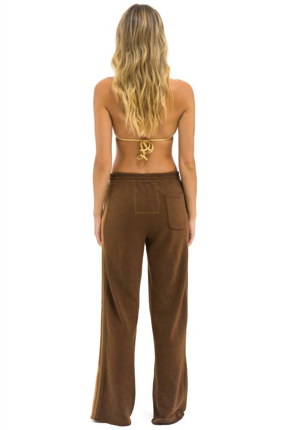 Aviator Nation - Stripe Wide Leg Pocket Sweatpants
