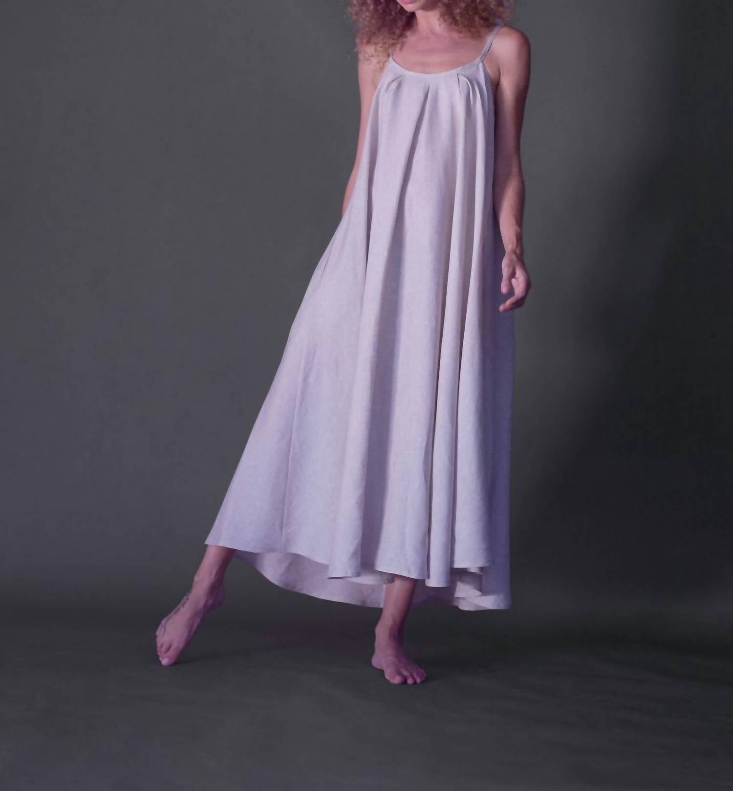 Amma By Kedem Sasson - Solid Midi Dress