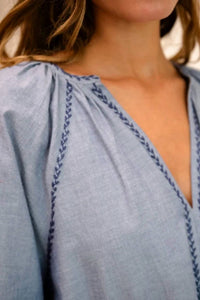 Mille - Harper Relaxed Cotton Blouse