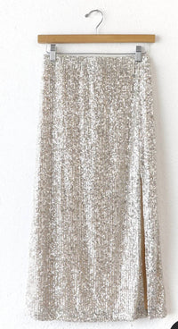 Greylin - Karla Sequins Midi Skirt