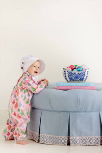 The Beaufort Bonnet Company - Girls Leigh Ann Angel Sleeve Romper