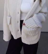 Sunday Edition - Ribbed Knit Chunky Cardigan