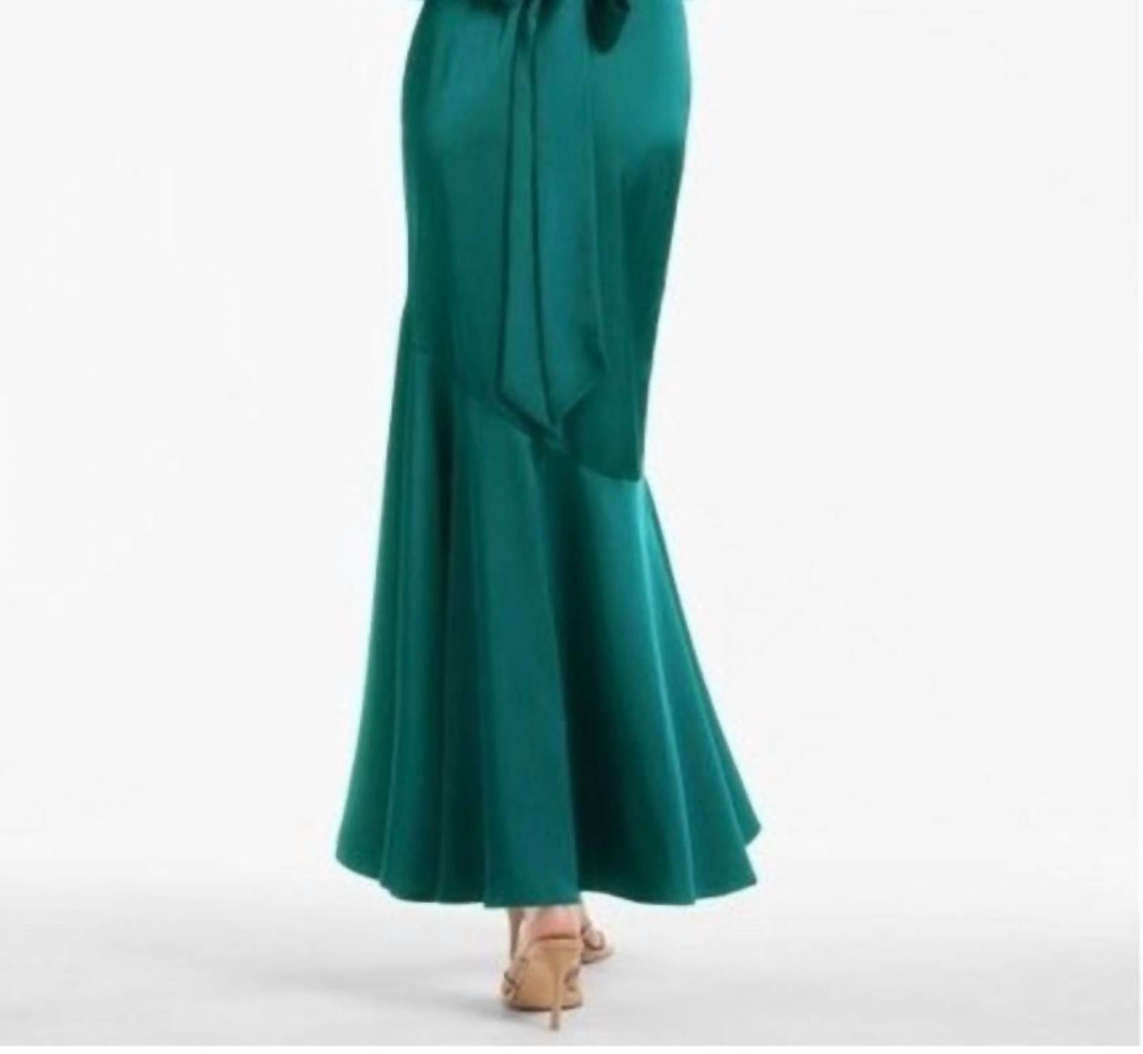 Sachin & Babi - Kai Satin Crepe Off Shoulder Dress