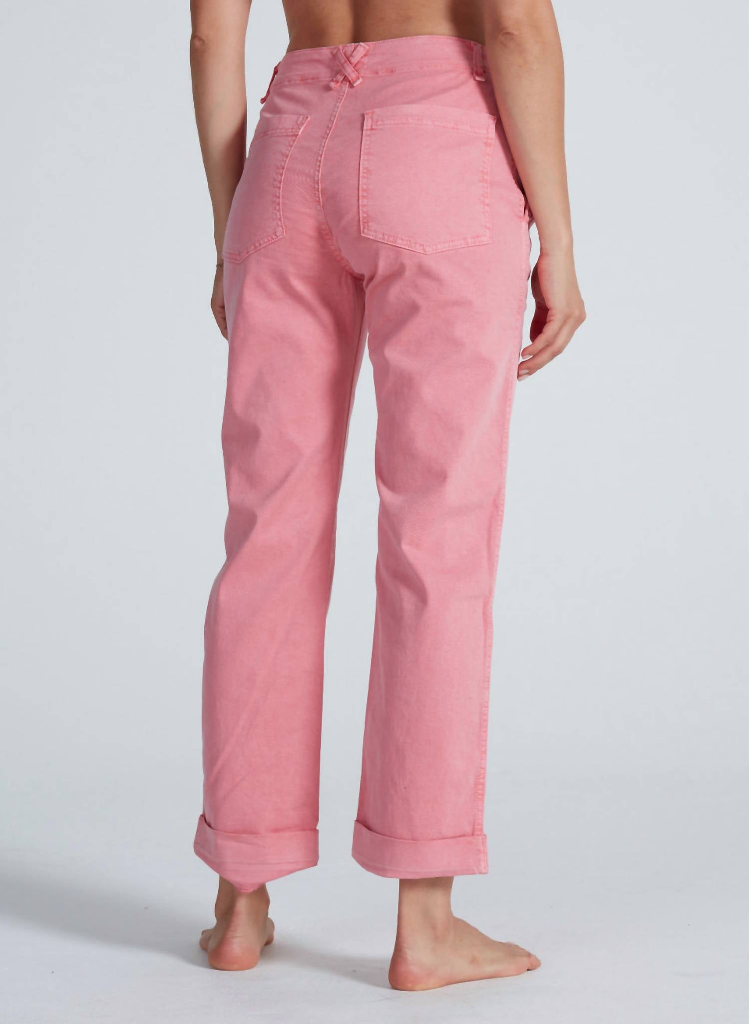 Askk Ny - High Rise Tomboy Chino Pants