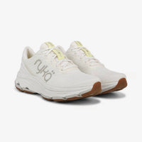 Ryka Women's Devotion X Max Plus Shoe in white alyssum - women's shoe - detail view