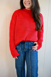 Sage The Label - Women's Evergreen Road Oversized Sweater