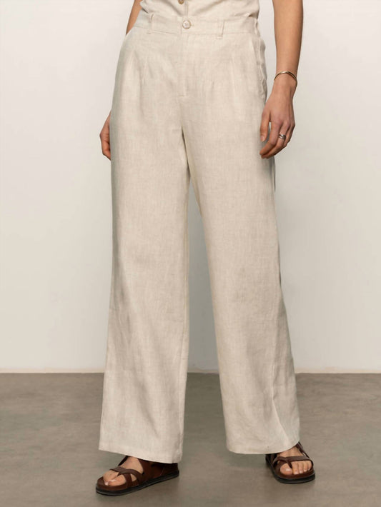 Sanctuary - Hopper Linen Straight-leg Pants