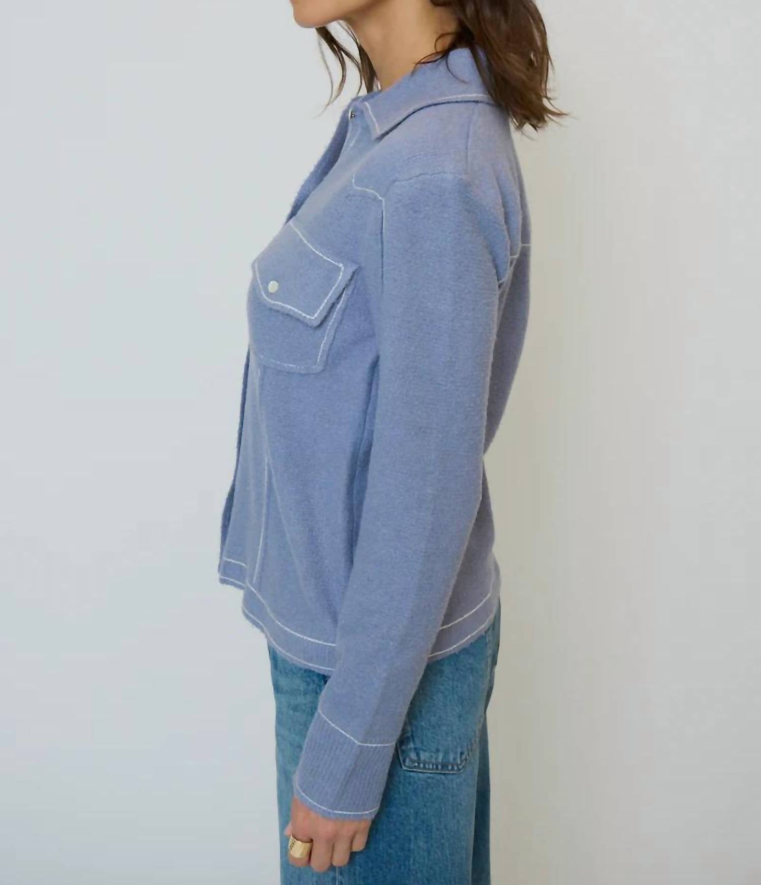 Central Park West - Dash Western Sweater Button Up