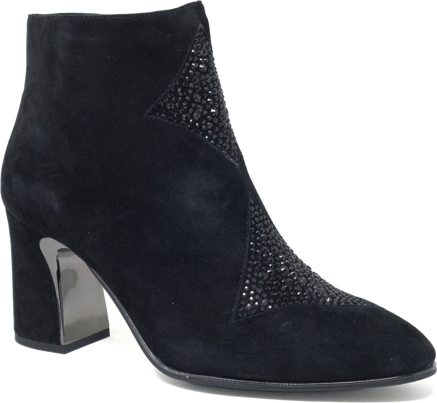 Django & Juliette - Women's Kazou Heeled Leather Ankle Boots