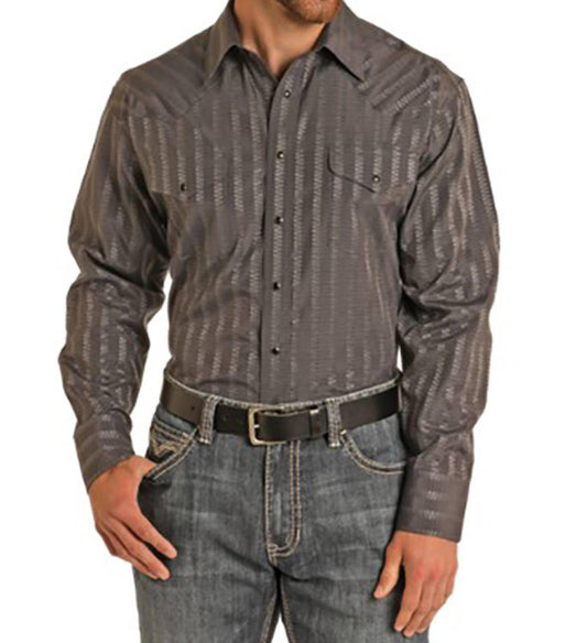 Panhandle - Snap Western Dobby Regular Shirt