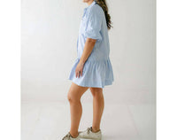 Karlie - Stripe Poplin Ana Pocket Dress