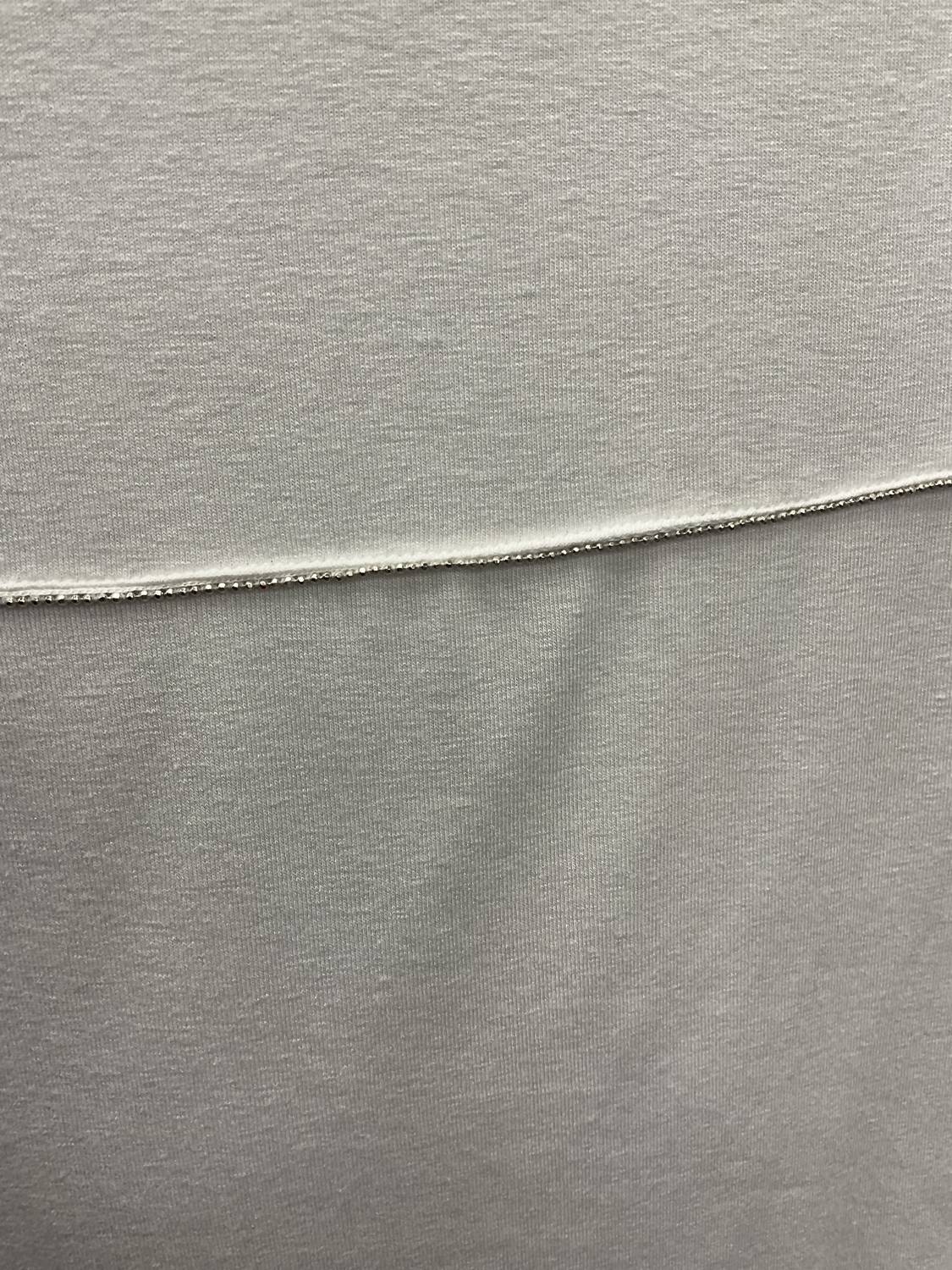 Hubert Gasser - White monili trimmed top