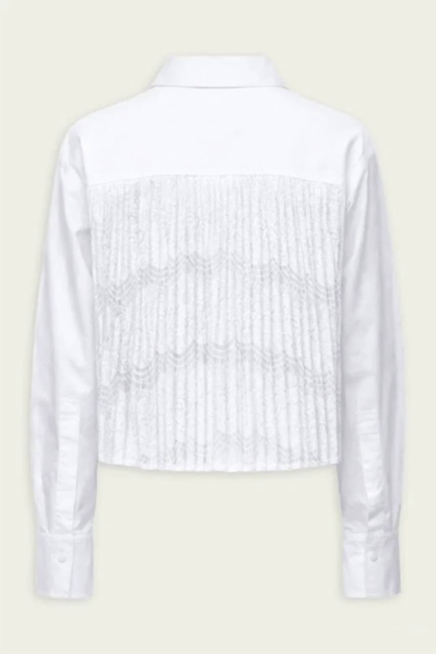 Simkhai - Kacey Cotton Lace Shirt