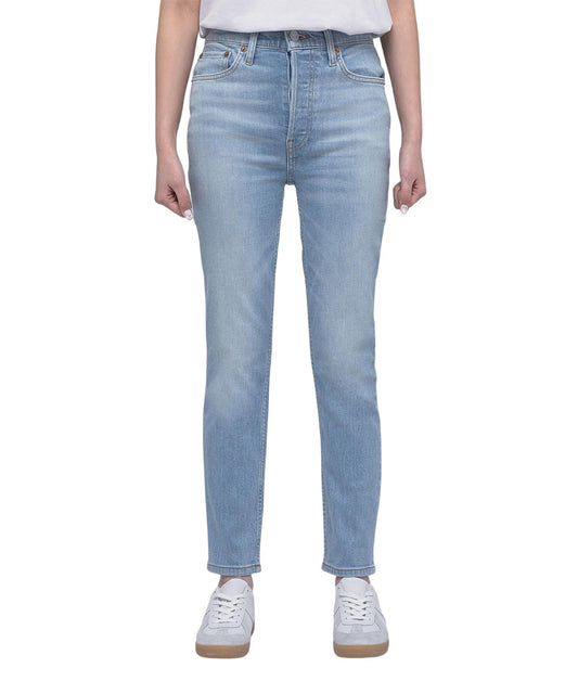 Re/Done - 90'S HIGH-RISE ANKLE CROP JEAN