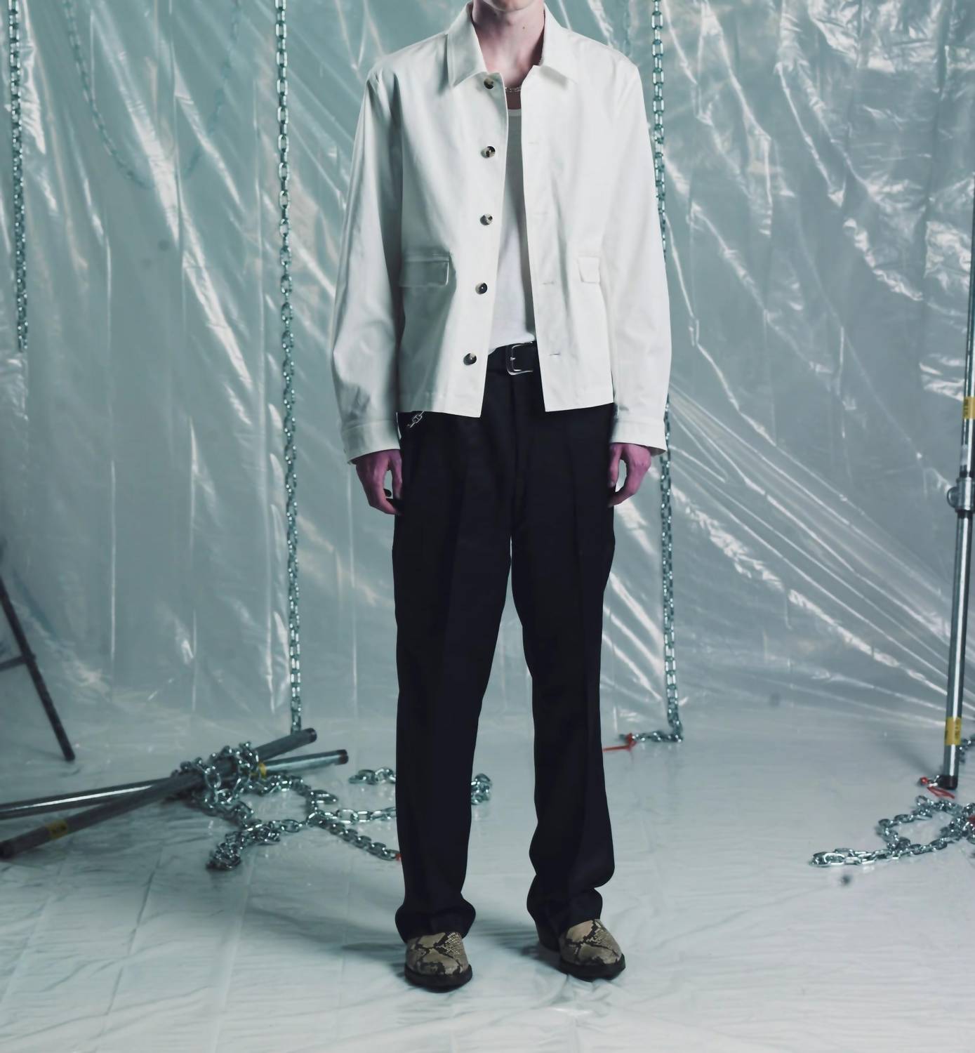 Second/Layer - Cotton Twill Bull Dog Shirt Jacket