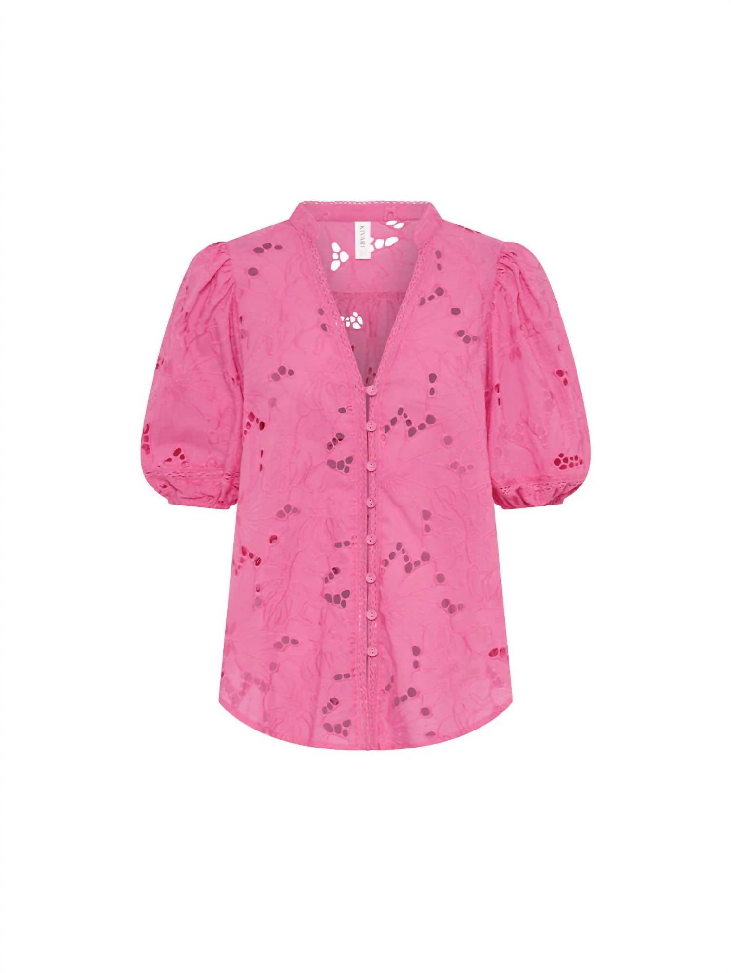 Kivari - Corfu Puff Sleeve Blouse