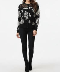 Kathie K - Button Down Knit Sweater