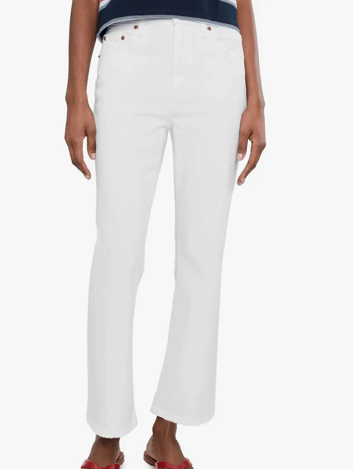 Daze - Shy Girl High Rise Crop Flare Jeans