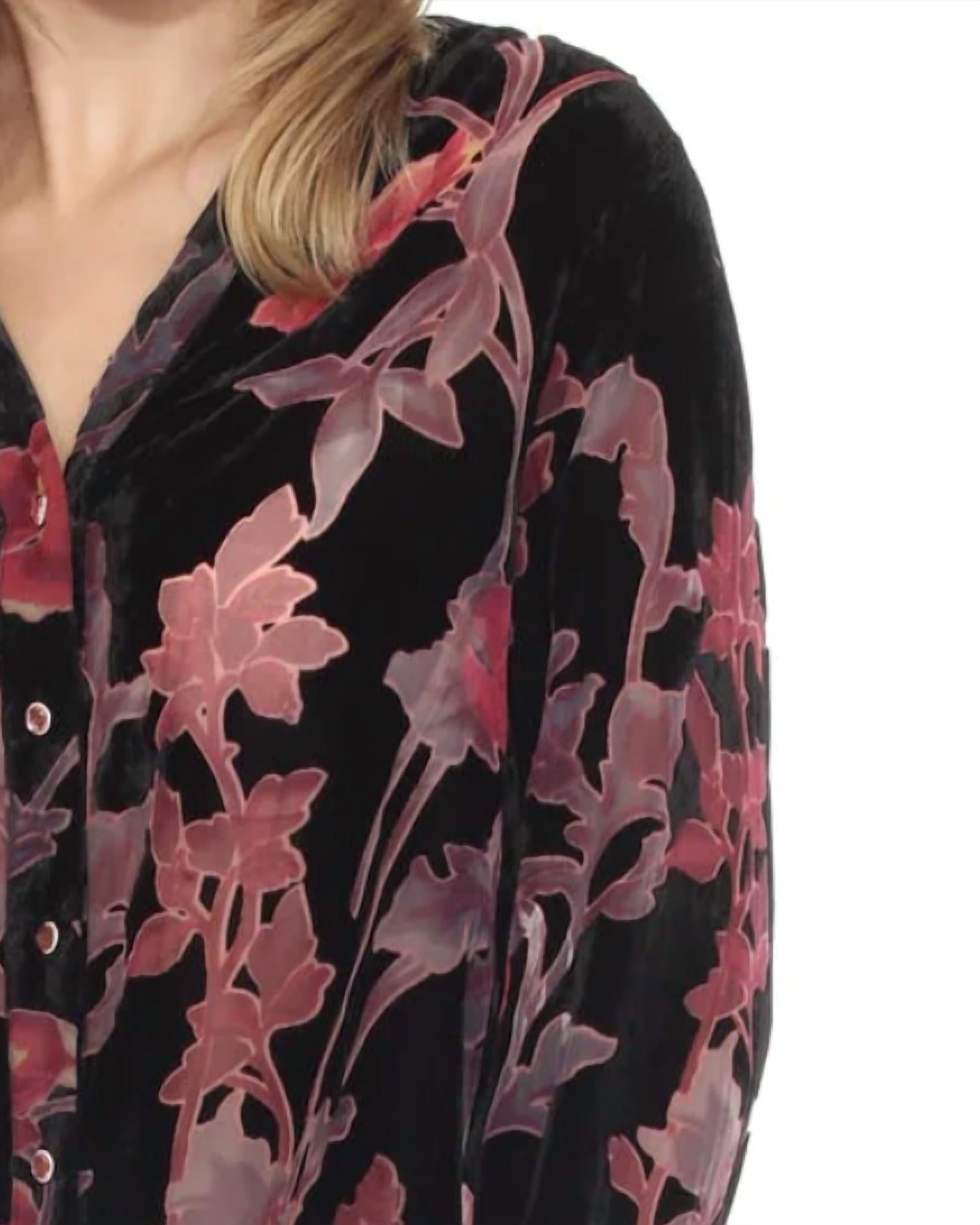 Azi - Burnout Blouse