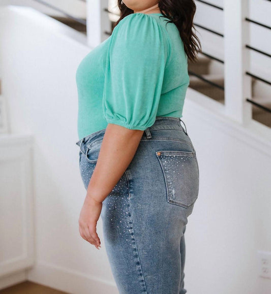 White Birch - A Total Vision Square Neck Bodysuit