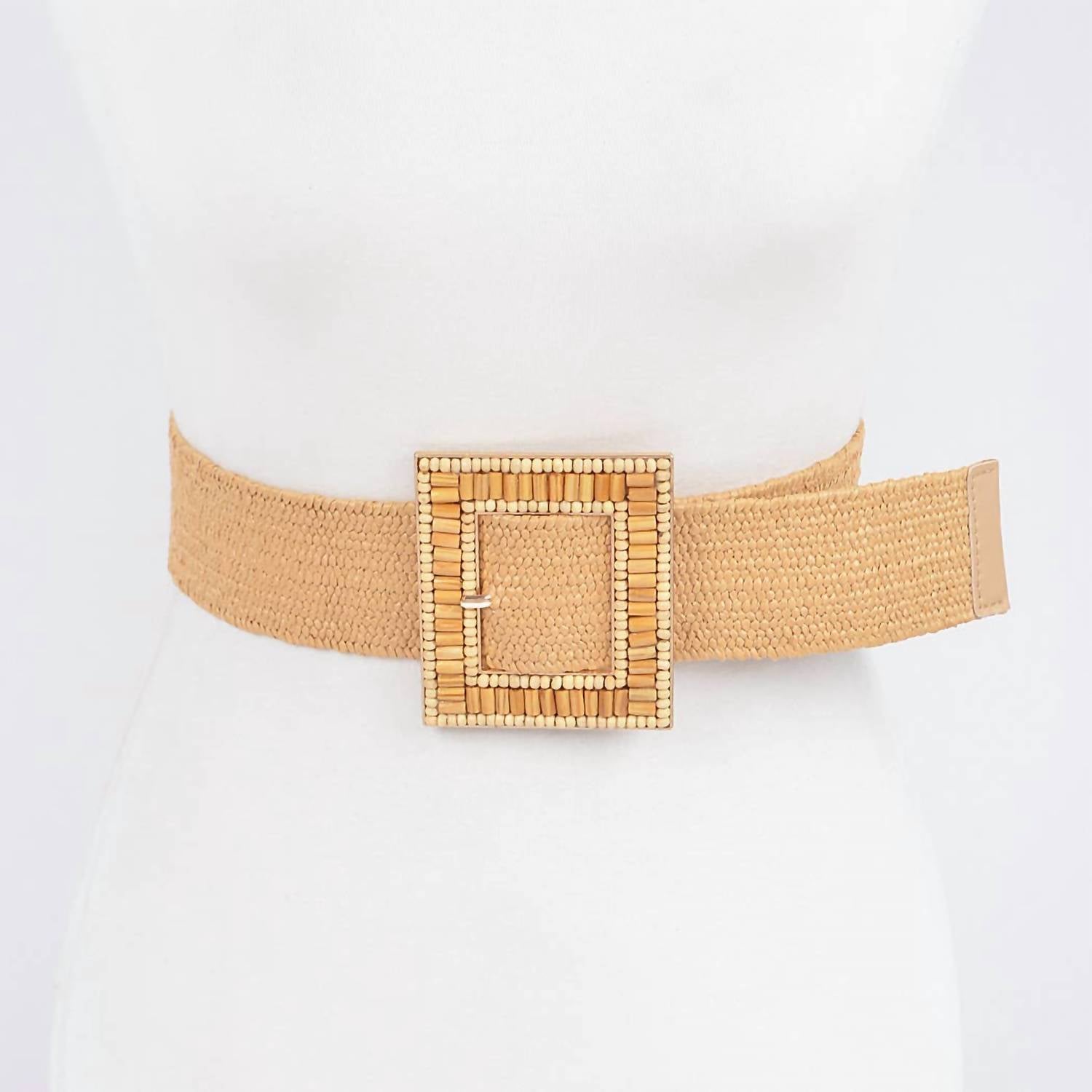 3Am By H&D Accessories - Women's Handmade Buckle Elastic Belt