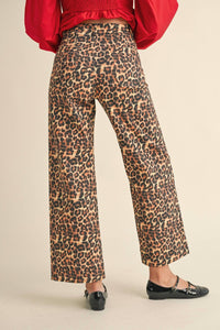 &Merci - Women's Cropped Wide Leg Pants