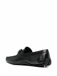 Salvatore Ferragamo - Men's Leather Gancini-logo Loafers